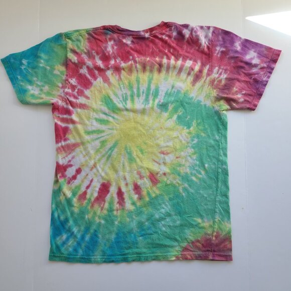 Graphic Band T-Shirt Grateful Dead Bear M Tie Dye 2018 Cotton Hippie Indie - Picture 3 of 7